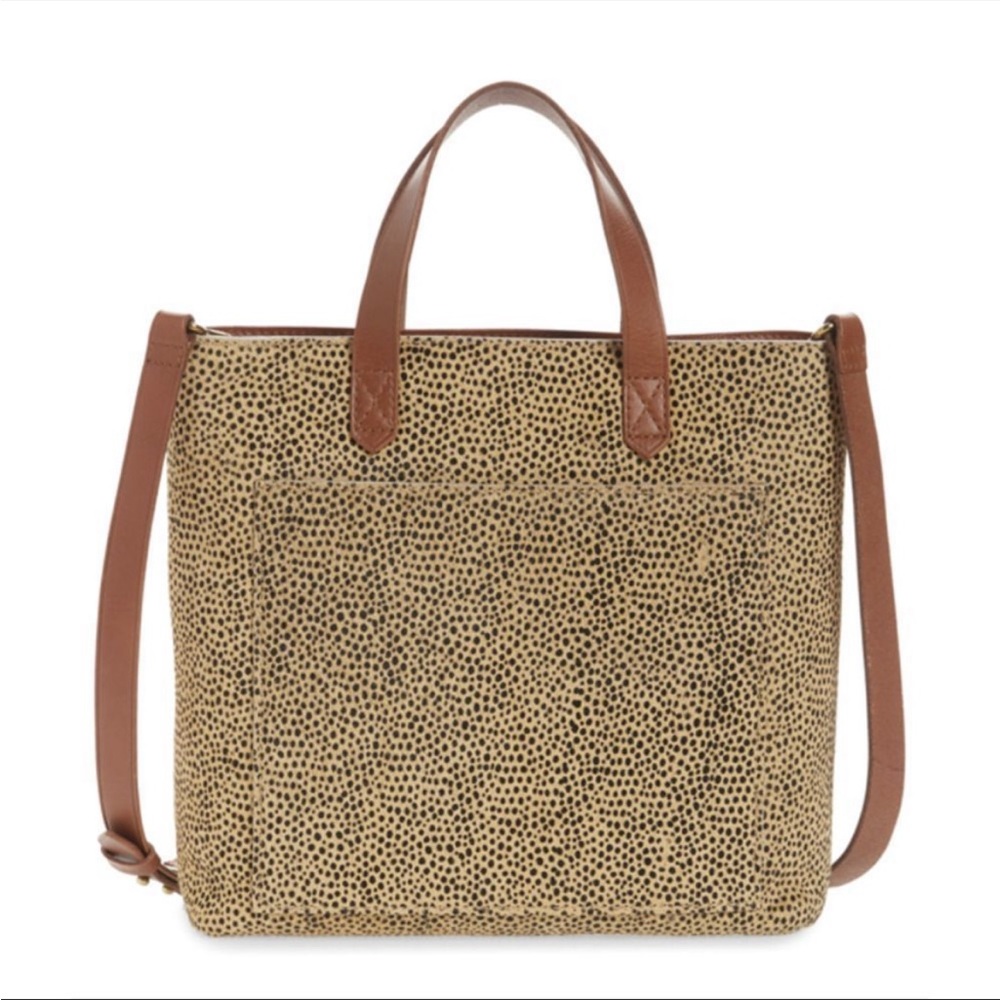 Madewell Medium Transport Calf Hair Tote